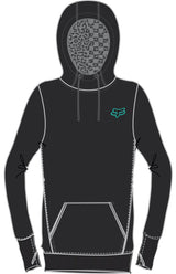 Fox QUALIFY PULLOVER FLEECE - Black FRONT