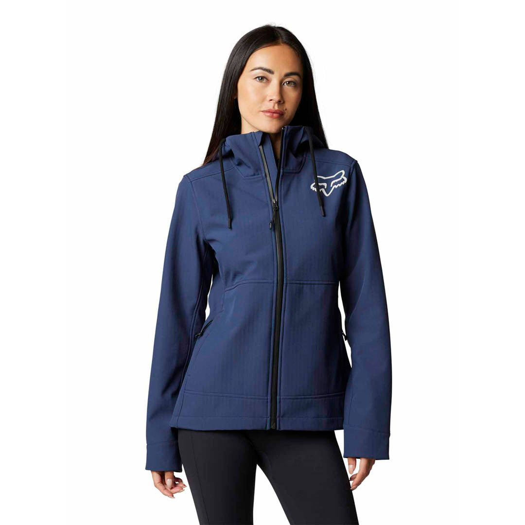 Fox PIT SOFTSHELL Womens Jacket - Deep Cobalt – Crooze Australia