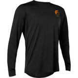 Fox RANGER LS JERSEY BIG F - Black Front