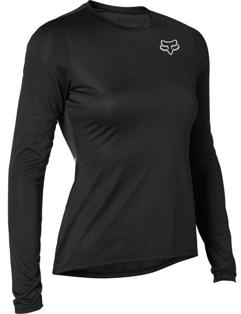 Fox WOMENS TECBASE LS  - Black 