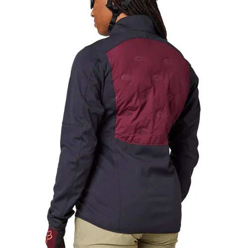 Fox RANGER WINDBLOC® FIRE Womens JACKET - Dark Maroon