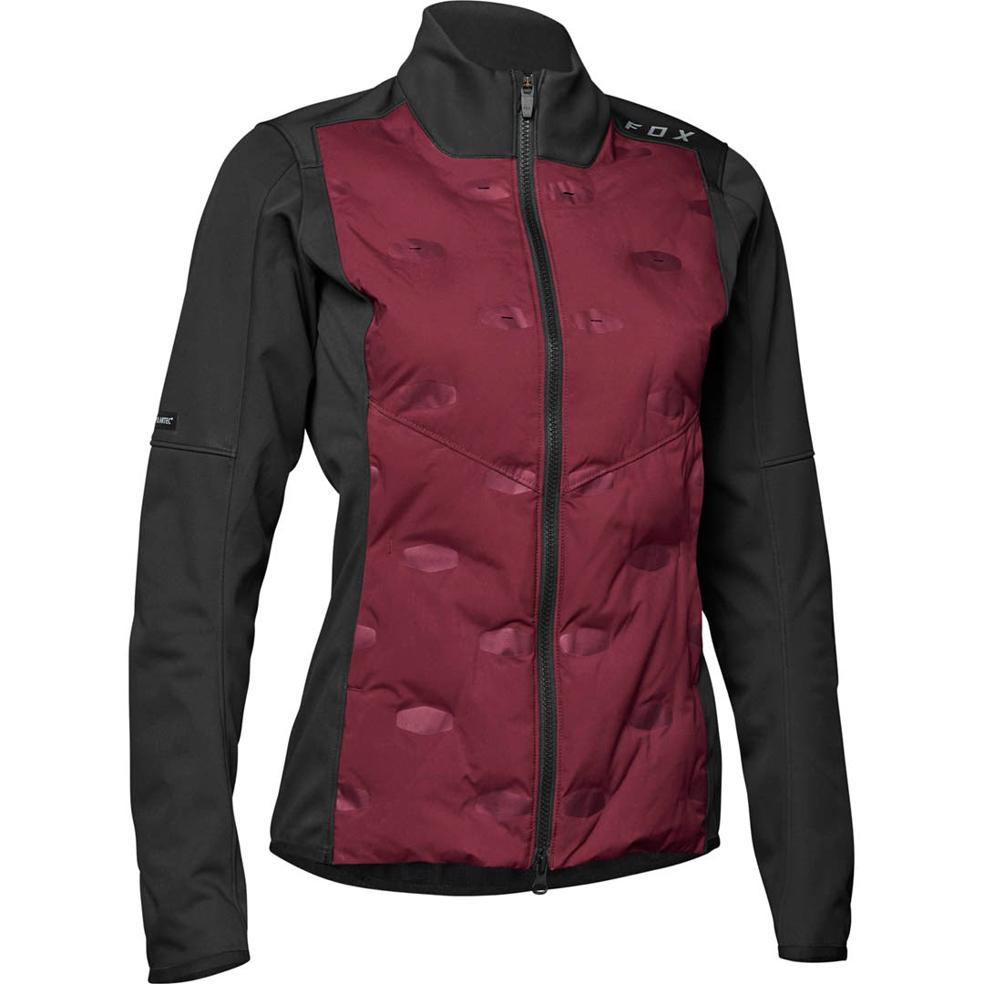 Fox RANGER WINDBLOC® FIRE Womens JACKET - Dark Maroon