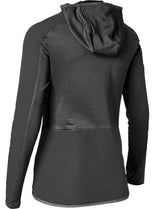 Fox WOMENS DEFEND THERMO HOODIE - Black BACK