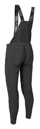 Fox WOMENS DEFEND FIRE BIB  - Black BACK