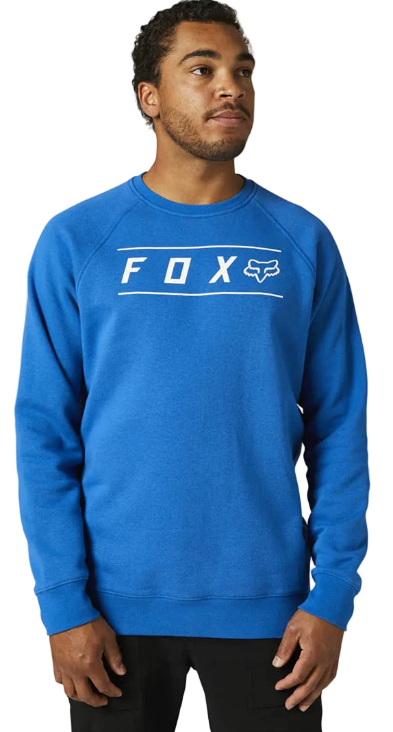Fox PINNACLE CREW FLEECE Royal Blue FRONT FACING MODEL