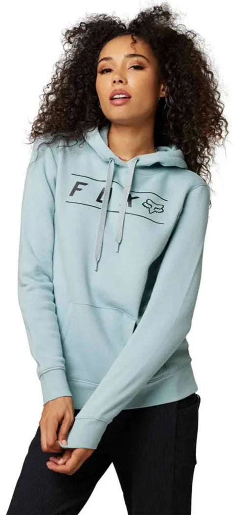 Fox WOMENS PINNACLE PULLOVER FLEECE - Gunmetal FRONT
