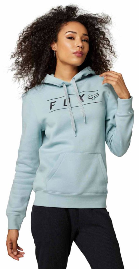 Fox WOMENS PINNACLE PULLOVER FLEECE - Gunmetal FRONT