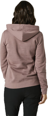 Fox WOMENS PINNACLE PULLOVER FLEECE - Plum Perfect BACK
