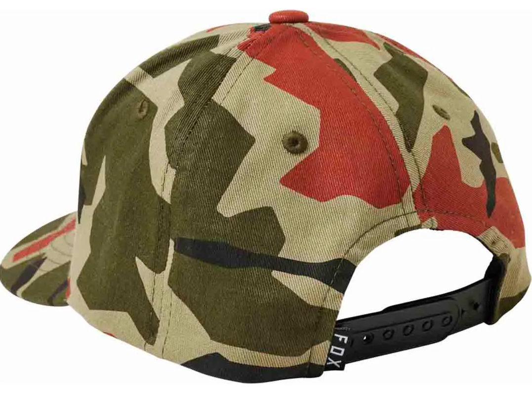 Fox Youth Epicycle 110 Snapback Hat Green Camo