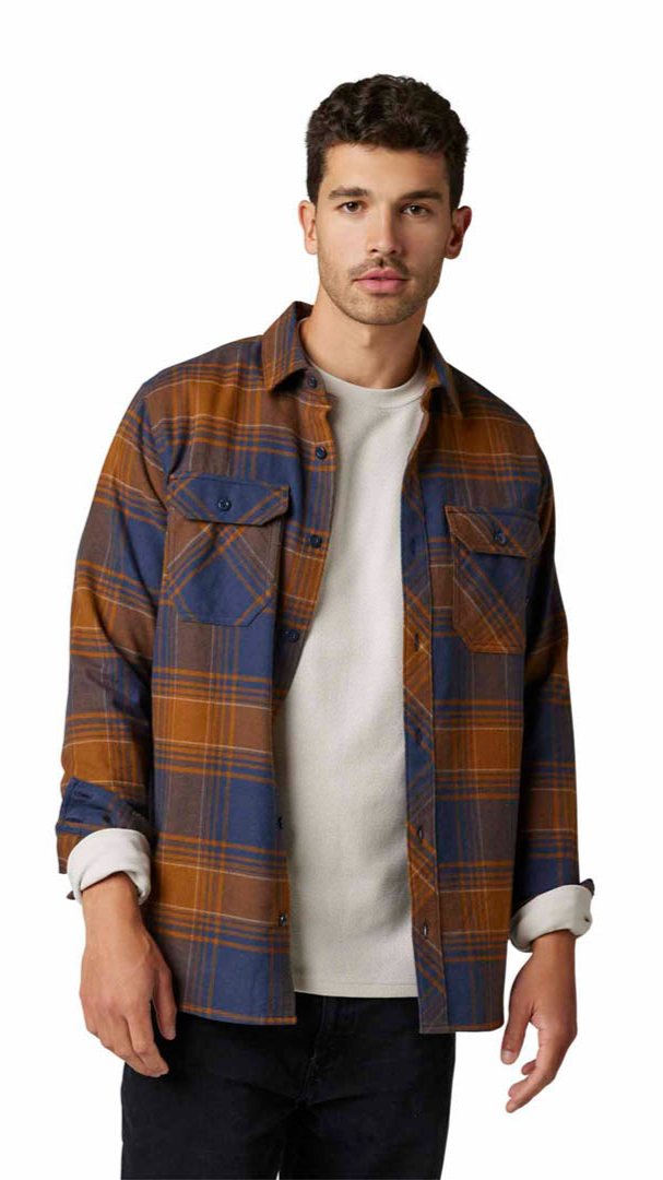 Fox TRAILDUST 2.0 FLANNEL - Deep Cobalt 