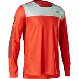 Fox DEFEND LS Jersey Moth Fluro Red