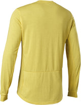 Fox RANGER LS DR JERSEY - Pear Yellow/Grey Back