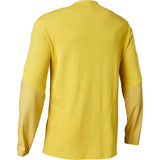 Fox FLEXAIR PRO LS Jersey Pear Yellow Grey 2023
