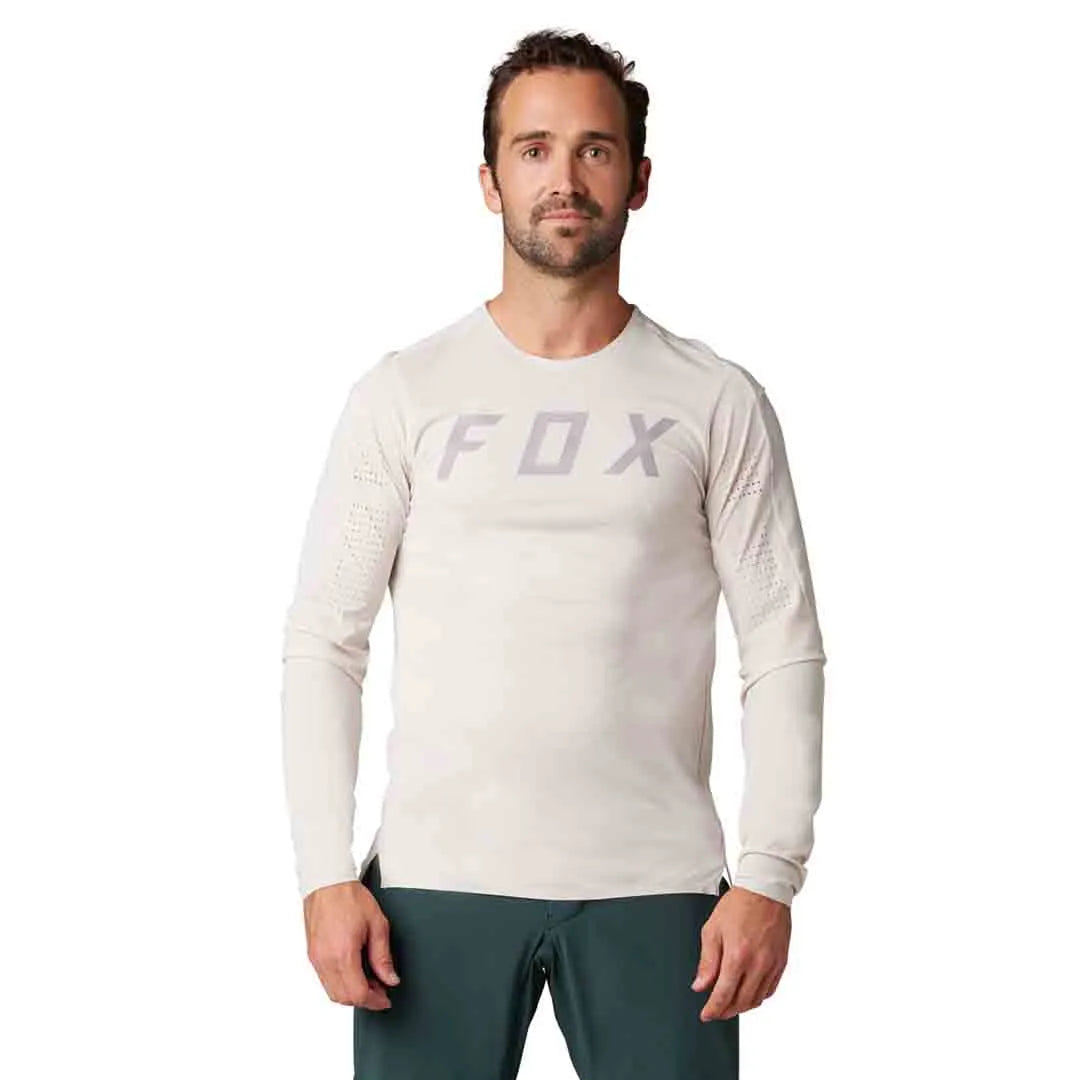 Fox FLEXAIR PRO LS Jersey Vintage White 2023