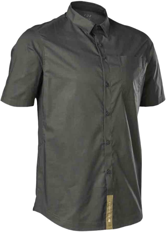 Fox RANGER SS WOVEN JERSEY - Dark Shadow Front