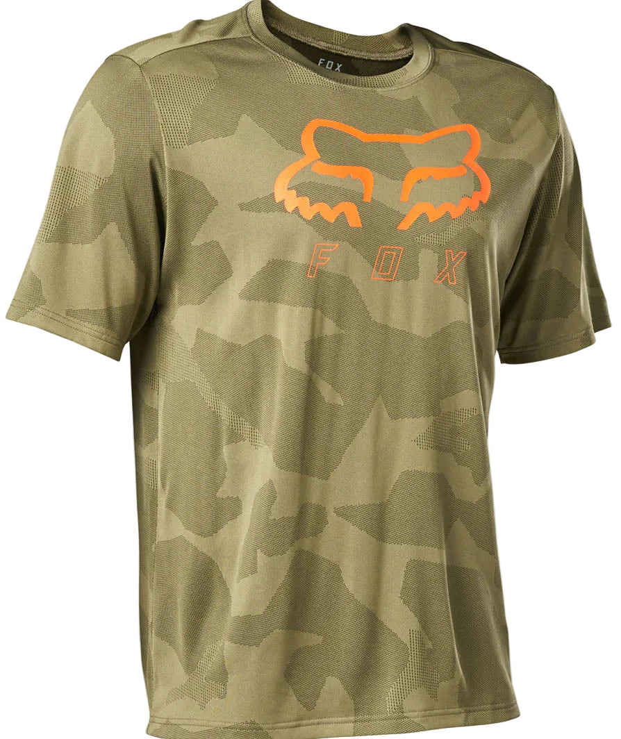 Fox RANGER Short Sleeve TRU DRI JERSEY Bark FRONT
