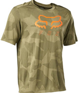 Fox RANGER Short Sleeve TRU DRI JERSEY Bark FRONT