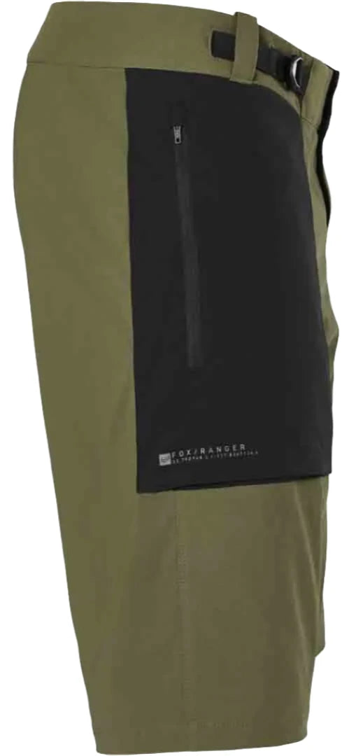 Fox RANGER UTILITY SHORT - Olive Green SIDE