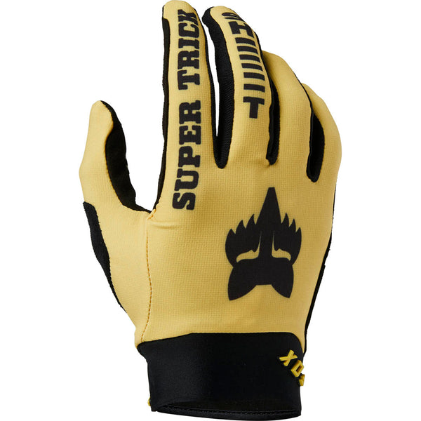Fox DEFEND Gloves Super Trick Pear Yellow 2023