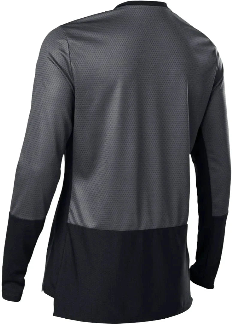 Fox WOMENS DEFEND LS JERSEY - Dark Shadow BACK