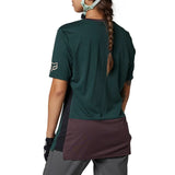 Fox WOMENS DEFEND SS JERSEY - Emerald