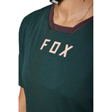 Fox WOMENS DEFEND SS JERSEY - Emerald