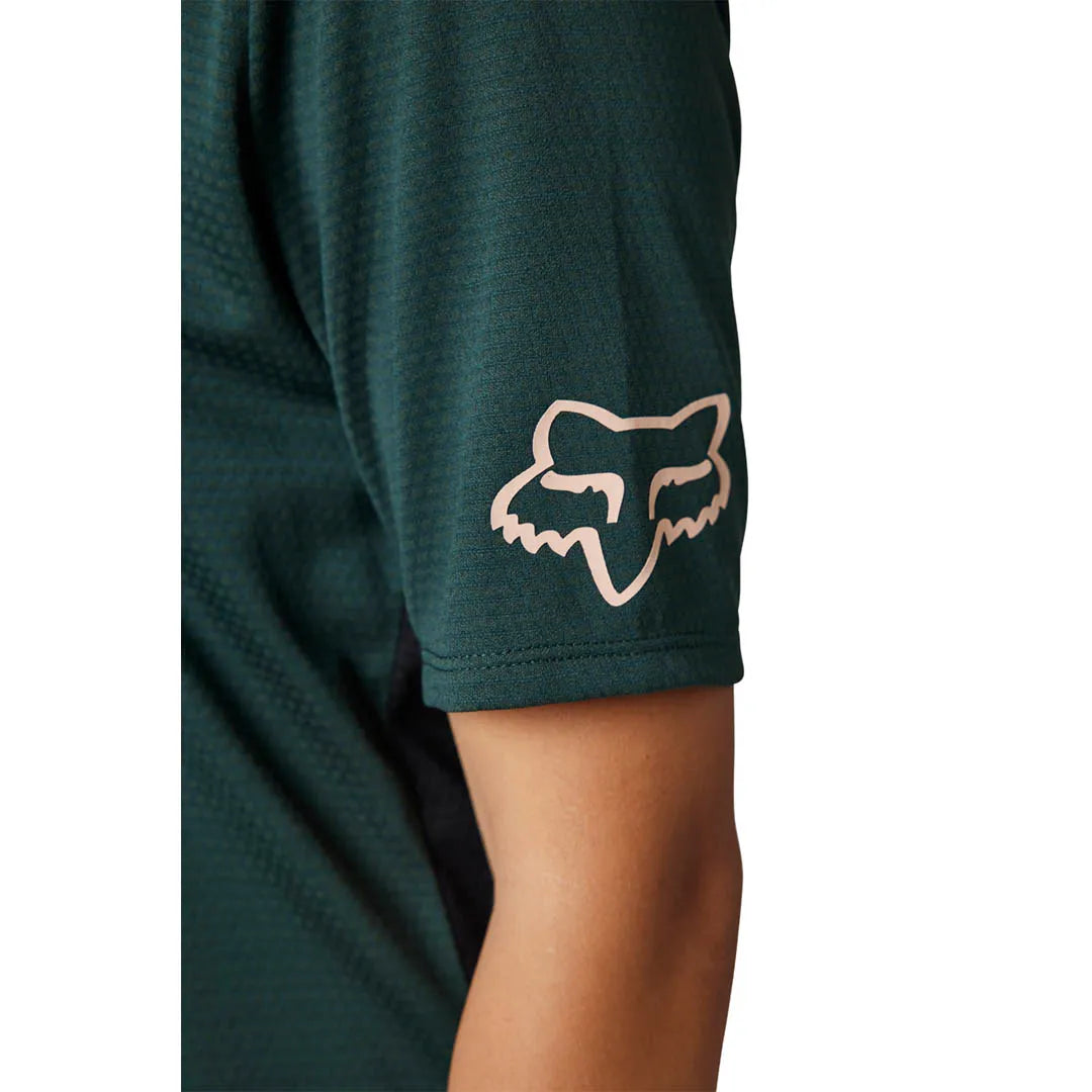 Fox WOMENS DEFEND SS JERSEY - Emerald