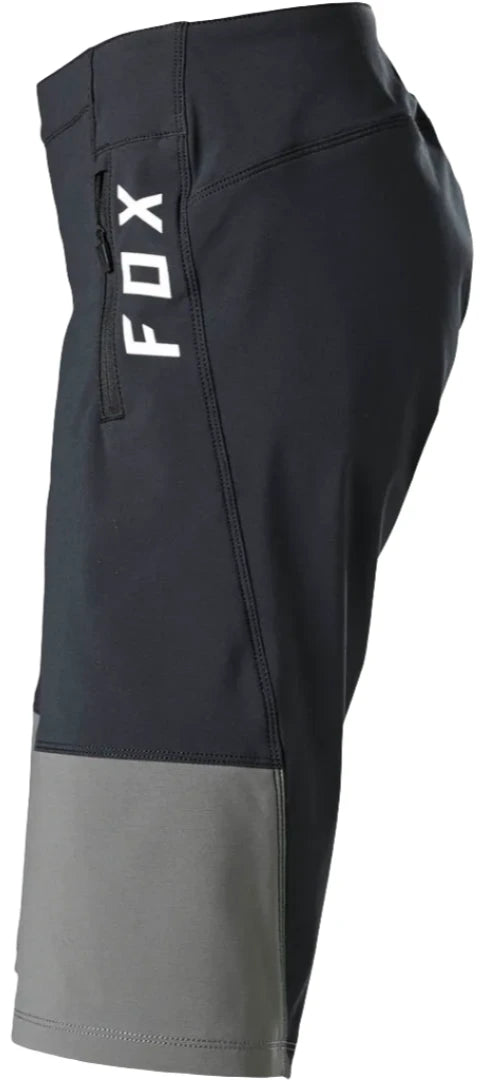 Fox WOMENS DEFEND SHORT - Black SIDE