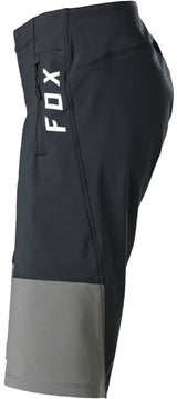 Fox WOMENS DEFEND SHORT - Black SIDE