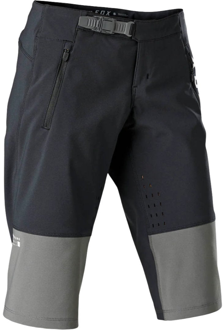 Fox WOMENS DEFEND SHORT - Black FRONT