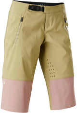 Fox WOMENS DEFEND SHORT - Bark FRONT