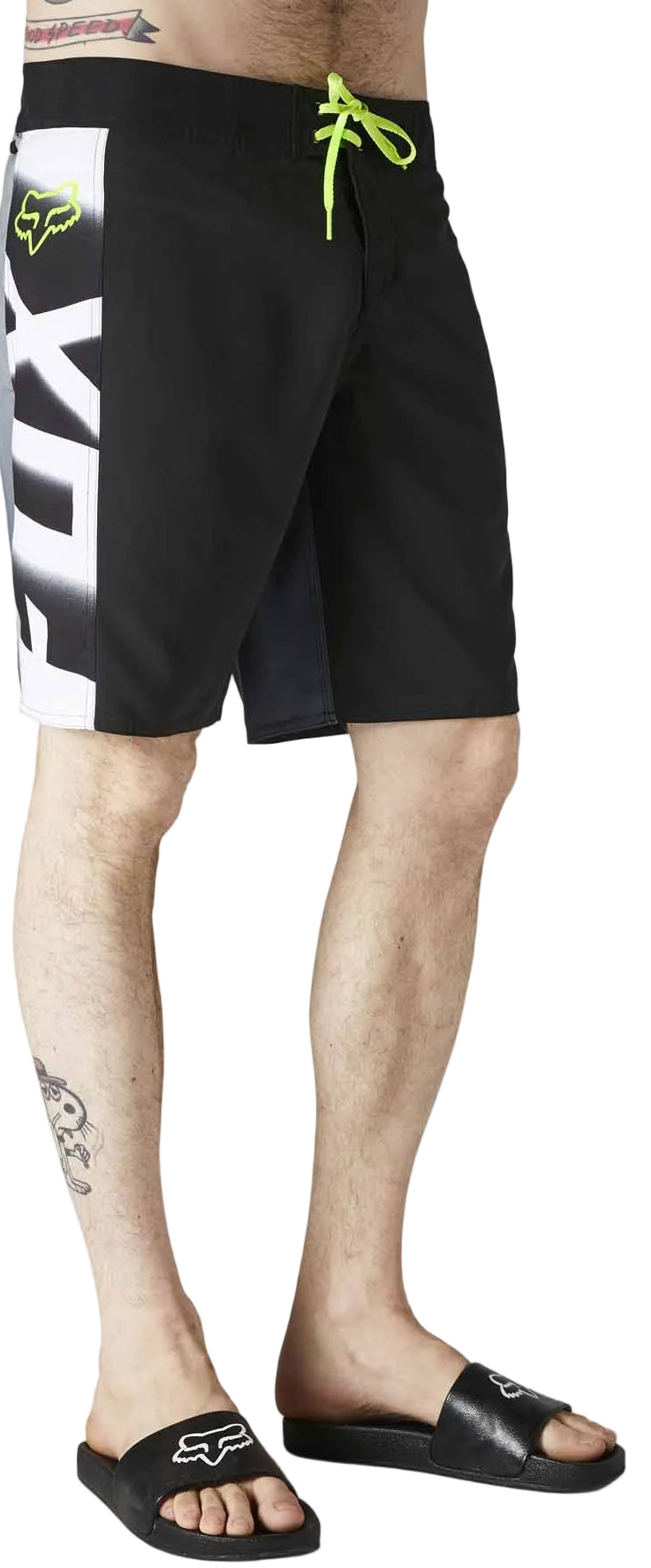 Fox RKANE 19" BOARDSHORT Black SIDE-FRONT