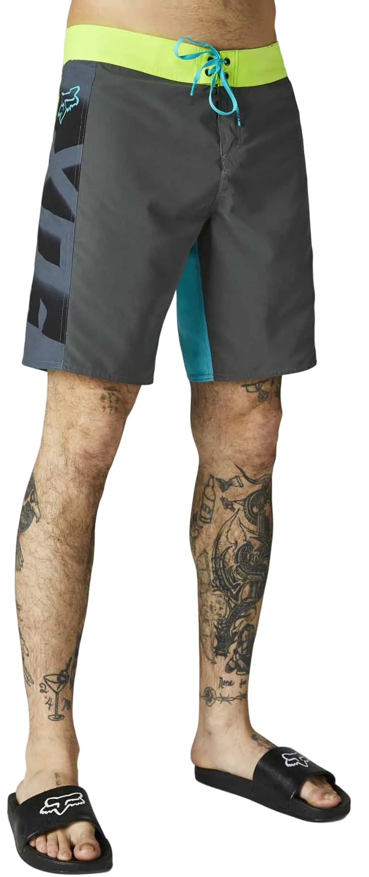 Fox RKANE 19" BOARDSHORT Dark Shadow FRONT