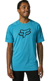 Fox DVIDE Short Sleeve TECH TEE Citadel FRONT FACING MODEL