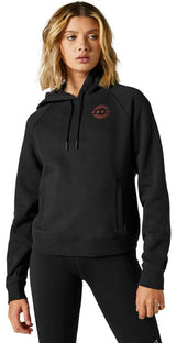 Fox WOMENS PROXIMAH PULLOVER FLEECE - Black FRONT