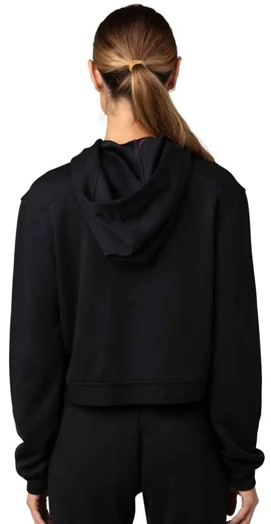 Fox WOMENS BALANCE PULLOVER FLEECE - Black BACK