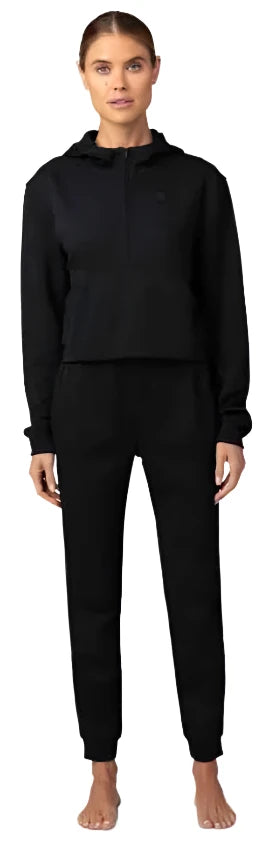 Fox WOMENS BALANCE PULLOVER FLEECE - Black FRONT