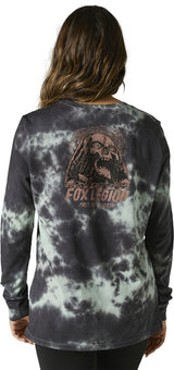 Fox WOMENS BISCAYNE LS TEE - Eucalyptus BACK