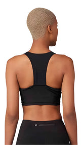 Fox WOMENS MOTIVE MIDI BRA - Black BACK