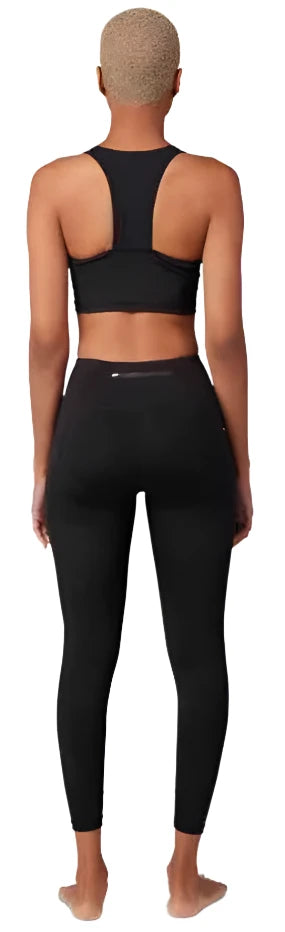 Fox WOMENS MOTIVE MIDI BRA - Black BACK
