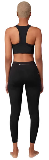 Fox WOMENS MOTIVE MIDI BRA - Black BACK