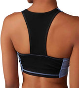 Fox WOMENS MOTIVE MIDI BRA - Dusty Blue BACK