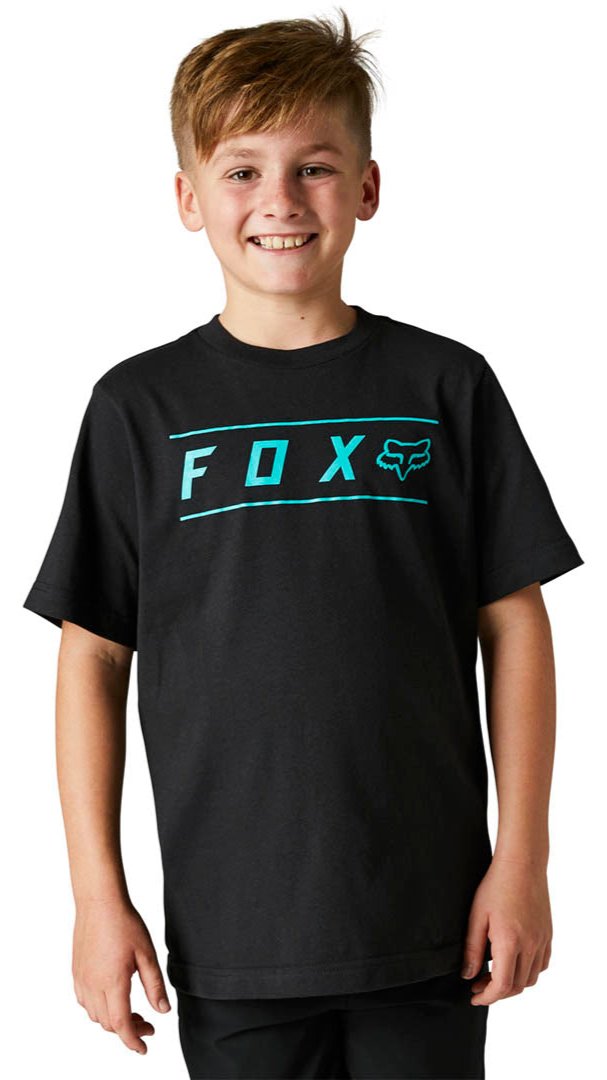 Fox YOUTH PINNACLE SS TEE - Black FRONT