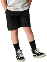 Fox YOUTH ESSEX TECH STRETCH - Black FRONT