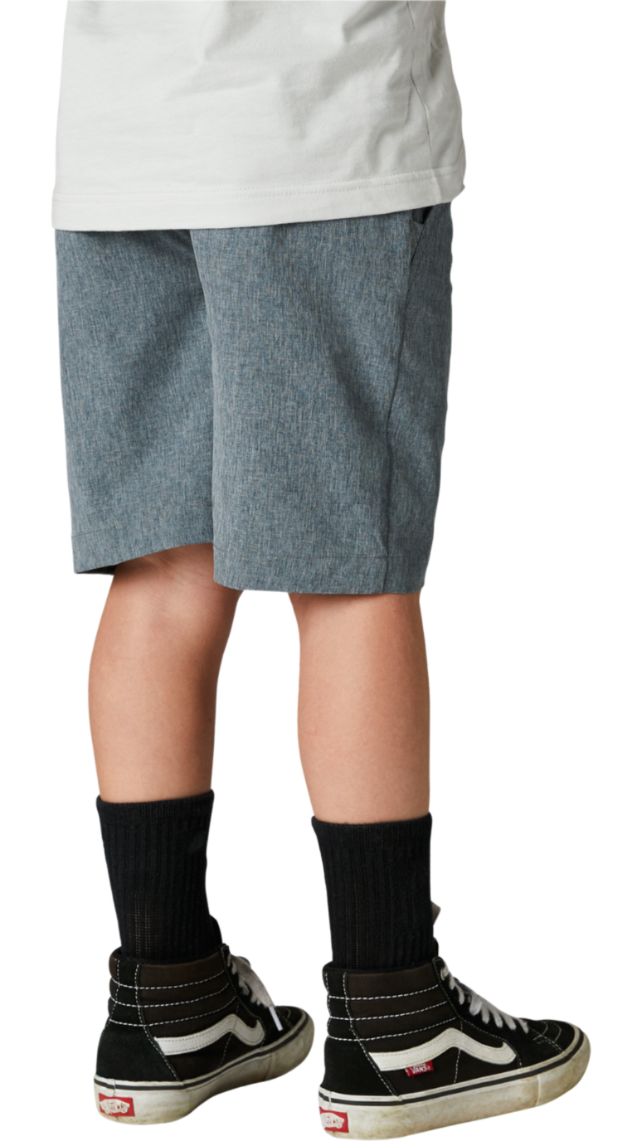 Fox YOUTH ESSEX TECH STRETCH -  Heather Graphite BACK