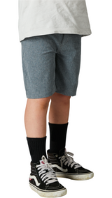 Fox YOUTH ESSEX TECH STRETCH -  Heather Graphite SIDE FRONT