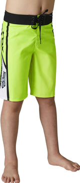 Fox YOUTH DVIDE BOARDSHORT Fluo Yellow FRONT