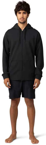 Fox RISE ZIP FLEECE - Black FRONT
