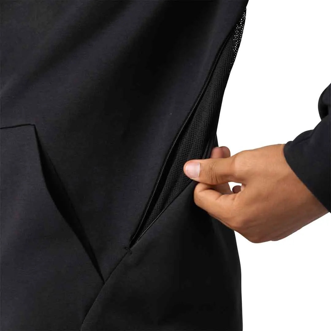 Fox RISE ZIP FLEECE - Black POCKET