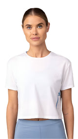 Fox WOMENS SHADOWBOXER TECH TEE - White FRONT